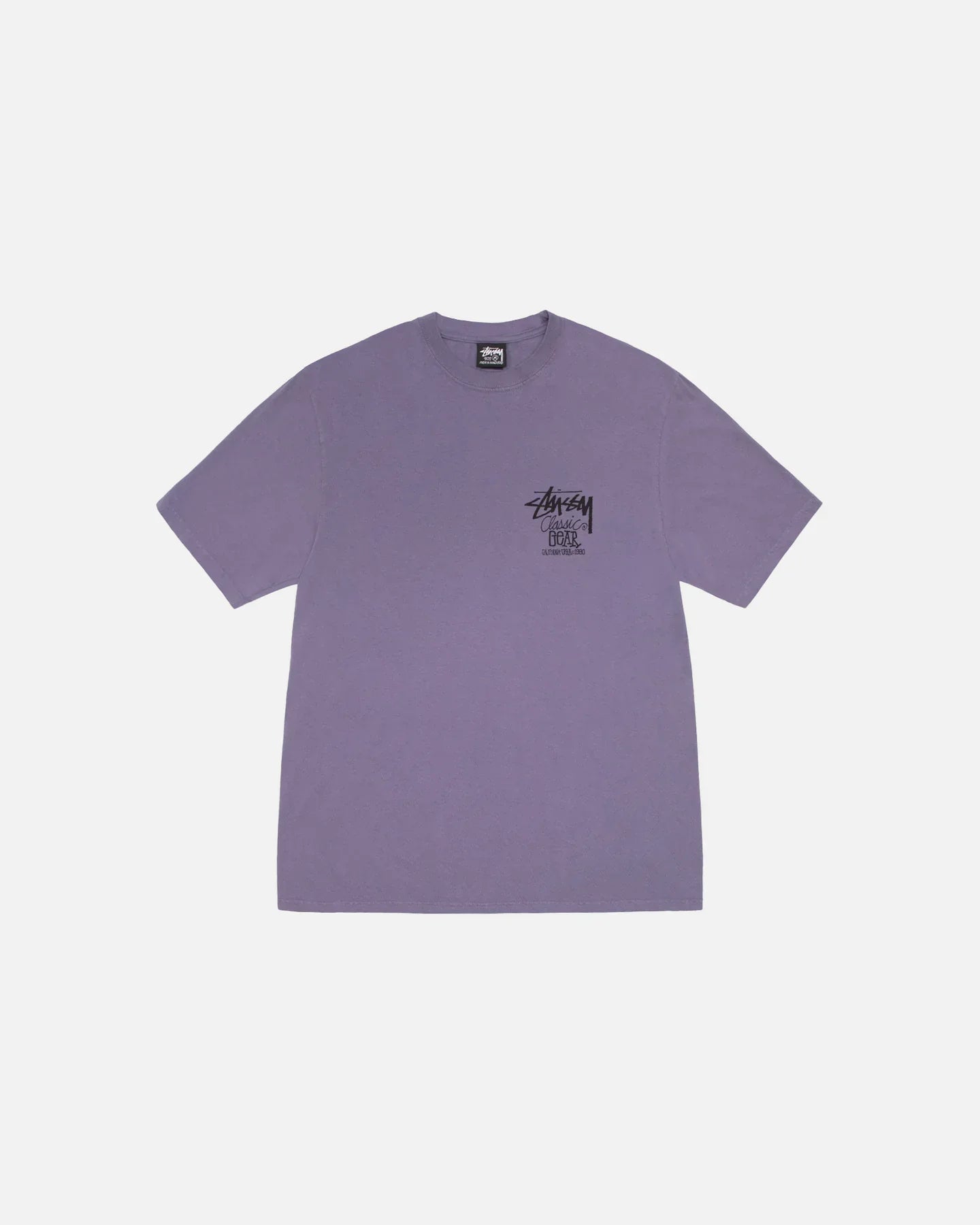 STUSSY CLASSIC GEAR TEE PIGMENT DYED