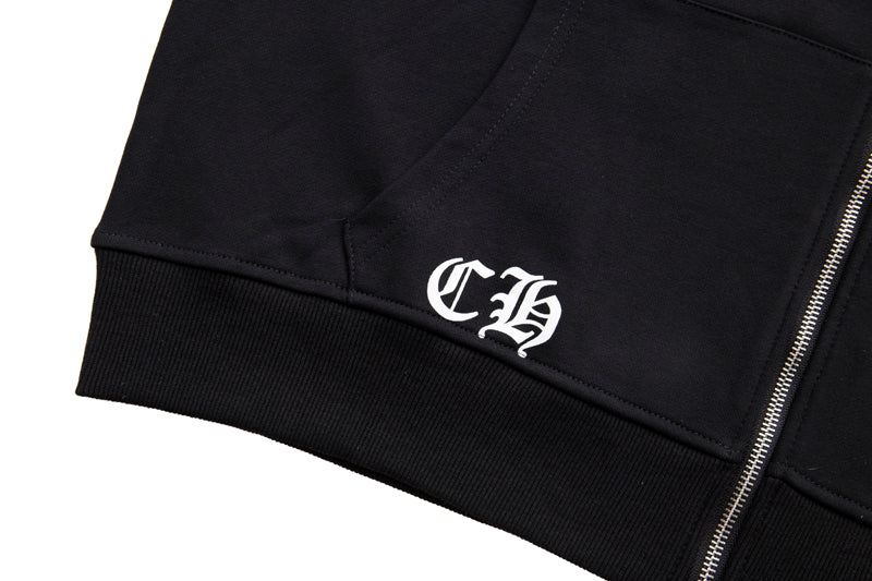 Chrome Hearts Zip Up Hoodie K5006