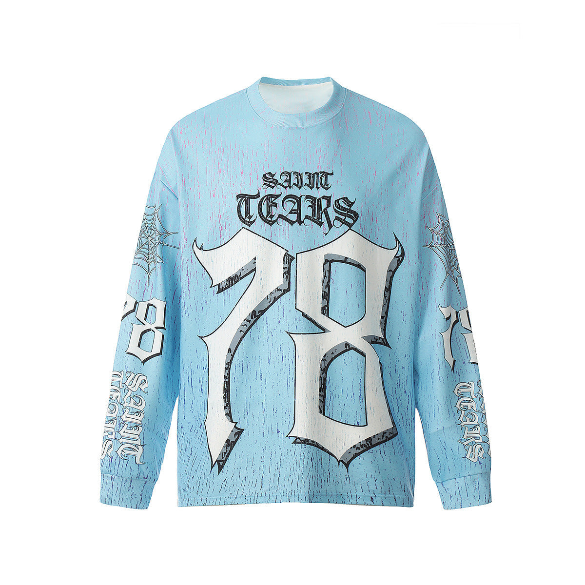 Men Long Sleeve Shirt Saint Michael Loose Long Sleeve Shirt