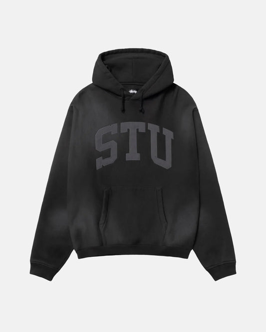 STU APPLIQUE HOODIE STUSSY
