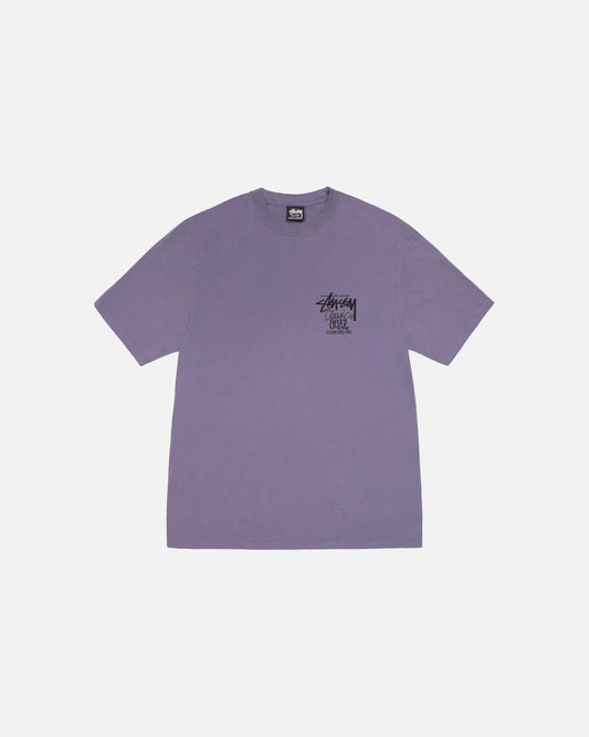STUSSY CLASSIC GEAR TEE PIGMENT DYED