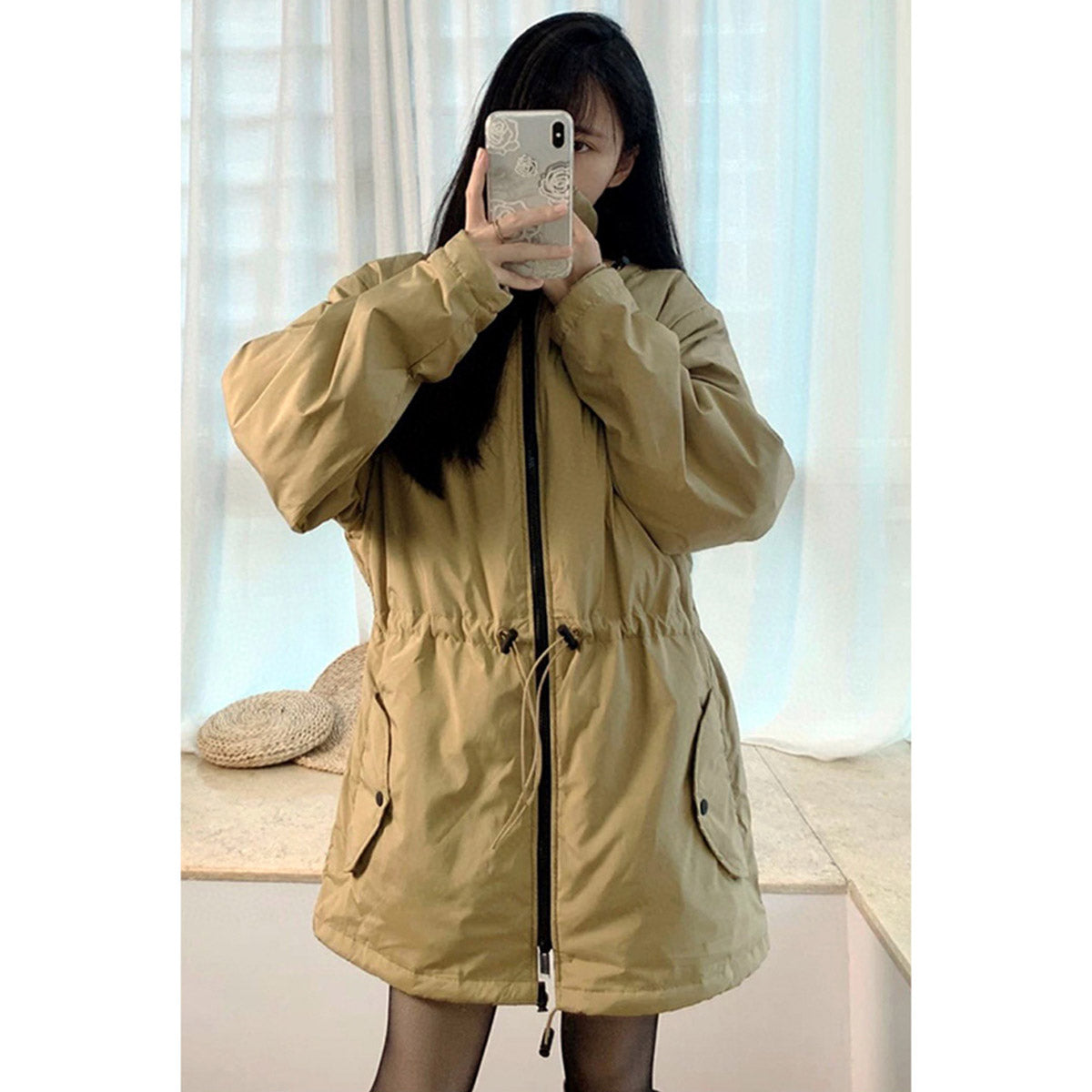 Unisex Coat FOG ESSENTIALS Casual Loose Coat