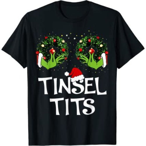 Jingle Balls Tinsel Tits Funny Couple Chestnuts