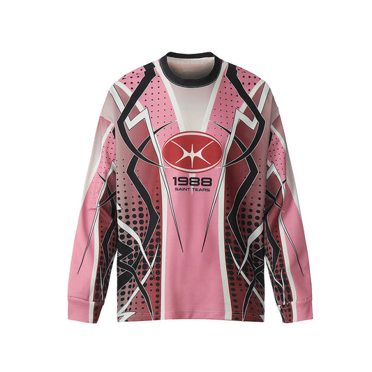 Men Long Sleeve Shirt Saint Michael Loose Long Sleeve Shirt