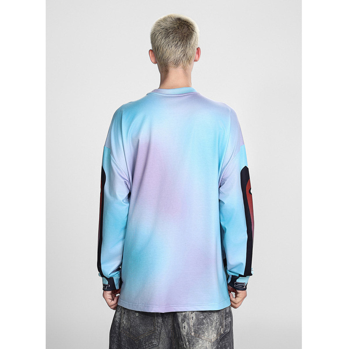 Men Long Sleeve Shirt Saint Michael Loose Long Sleeve Shirt