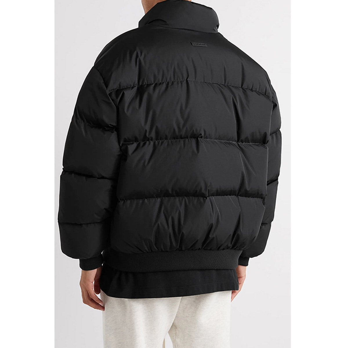 Unisex Coat FOG Loose Stand-Up Collar Filled Cotton Jacket